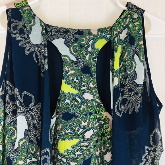 Tt Collection Women’s Small Sleeveless Scoop Neck Knee Shift Dress EXCELLEN - Picture 8 of 9